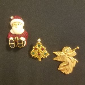 Holiday pins